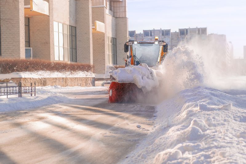 Parking Lot Snow Plowing in Brooklyn, NY